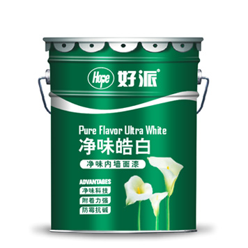 净味皓白净味内墙漆